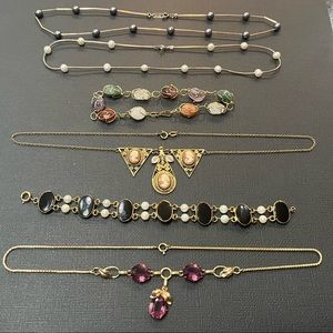 Vintage and Costume Bracelets and Necklaces